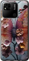 Силиконовый чехол на Xiaomi Redmi 10A Fairy Butterfly