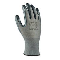 Перчатки Doloni трикотажные с нитриловым покрытием, серый, размер 10, арт. 4577 MD, код: 8195514