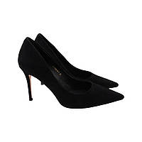 Туфлі жіночі Sasha Fabiani чорні натуральна замша 26-22DT 40 MD, код: 7473263