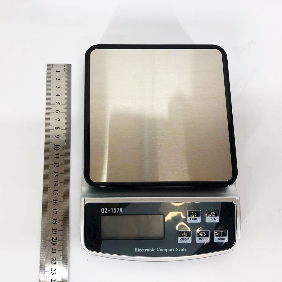 Электронные кухонные весы QZ-157A до 10 кг с функцией подсчета количест с подсветкой экрана - фото 3 - id-p2143114182