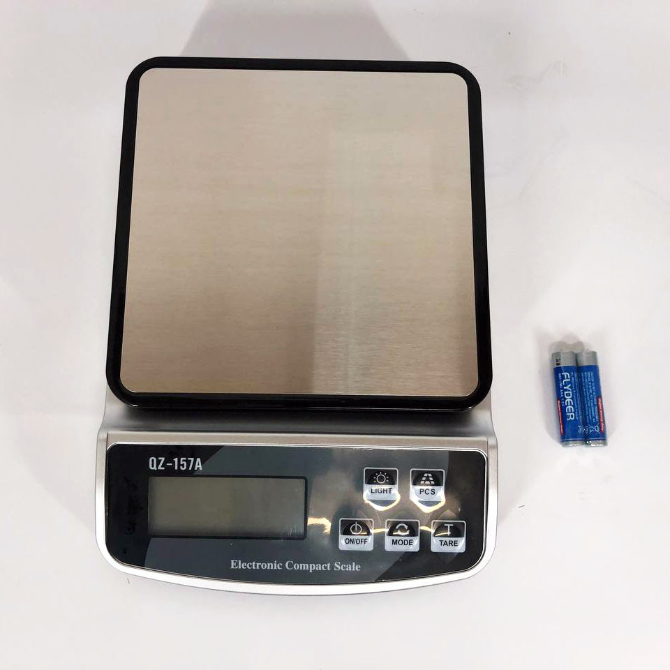 Электронные кухонные весы QZ-157A до 10 кг с функцией подсчета количест с подсветкой экрана - фото 5 - id-p2143114182