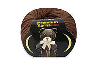 Premium Yarn Amigurumi Toys 50гр, Коричневый №1009