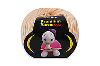 Premium Yarn Amigurumi Toys 50гр, Персик №1015