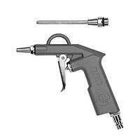 Пистолет продувочный короткий с дополнительным наконечником 80 мм INTERTOOL PT-0803 Baumarpro - Твой Выбор