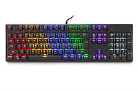 Клавиатура Motospeed CK107 Outemu Blue RGB (mtk96mb) Black USB ZK, код: 6747051