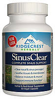 Комплекс для поддержки и защиты верхних дыхательных путей RidgeCrest Herbals SinusClear 60 ге IB, код: 1826935