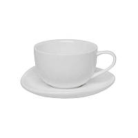 Чашка чайная с блюдцем Tudor England Royal White 240 мл TU9999-3 ZZ, код: 8380115
