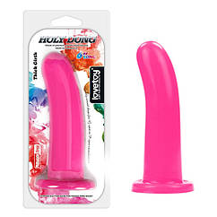 Фалоїмітатор рожевий для страпона Lovetoy Silicone Holy Dong Large 6.0 ZZ, код: 7937580