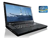 Классический игровой ноутбук Lenovo ThinkPad T520 Intel Core i5-2540M, Мощный ноутбук для игр и развлечений,