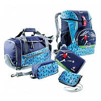 Набір шкільний Deuter OneTwoSet Hopper Navy Soccer (1052-3880117 3045 (SET)) IB, код: 6454018