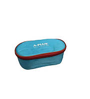 Набор контейнеров для обеда в сумке 3 шт A-Plus 0626 голубой ZZ, код: 8251102