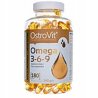 Омега для спорта OstroVit Omega 3-6-9 180 Caps IB, код: 7519830