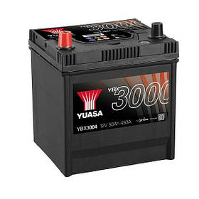 Автомобільний акумулятор Yuasa 50 Ah 12 V SMF Battery Japan (1) (YBX3004) IB, код: 6723923