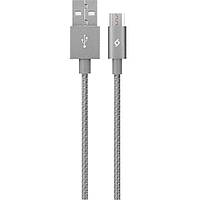 Кабель Ttec (2DK11UG) USB - мicroUSB AlumiCable, 1.2м, Space Gray IB, код: 6708196