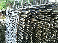 Забор плетень в Киеве от производителя плюс доставка и монтаж