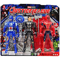 Фігурки героїв "Марвел" 1173 A в наборі 3 шт, світло 4675362