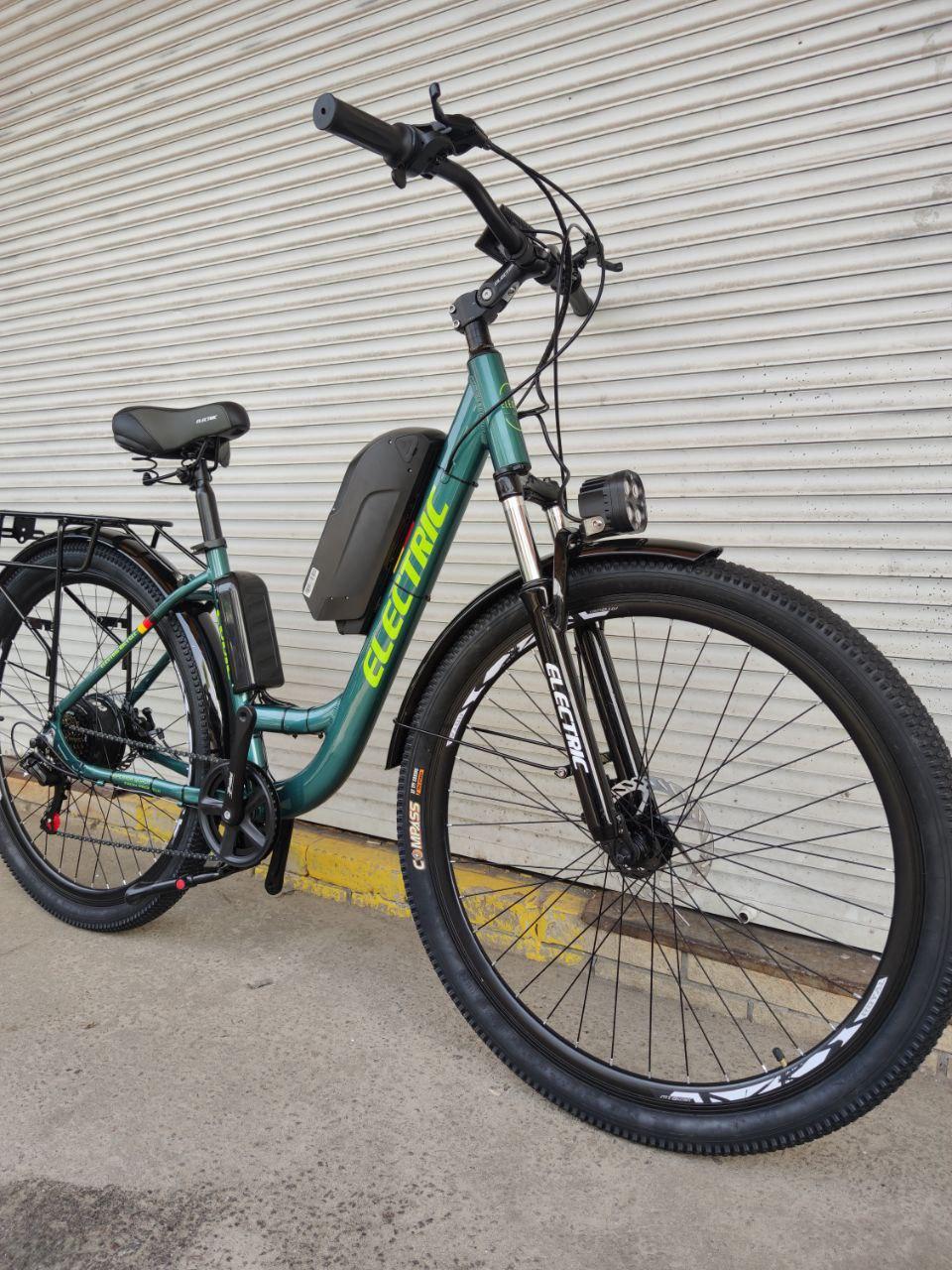 Комфортний Електровелосипед "Electric 29R" 500 W 54 V 10,4 AH SW900 "Neon", фара led,, фото 1