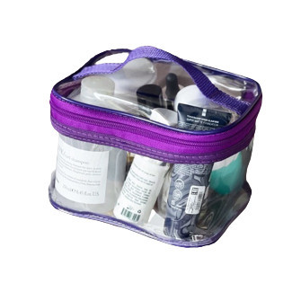 Силіконова прямокутна косметичка М ORGANIZE (фіолетовий) 4745080, фото 1