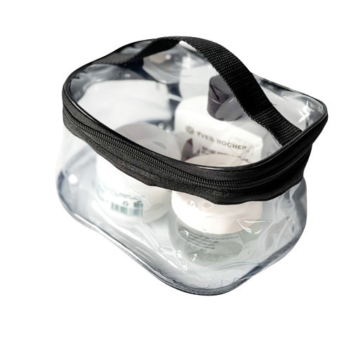 Прямокутна силіконова косметичка М ORGANIZE - 17 x 13 x 10 см (чорний) 4744932, фото 1