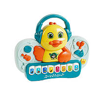 Игровой набор Jialegu Toys Пианино утенок 27,5х 5,5 х 21,5 см Разноцветный (122436) KS, код: 7758054