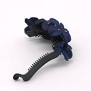 Шпилька, заколка для волосся з квітами Blue flowers, фото 3
