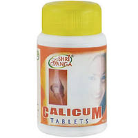 Микроэлемент Кальций Shri Ganga Calicum 100 Tabs KS, код: 8207135