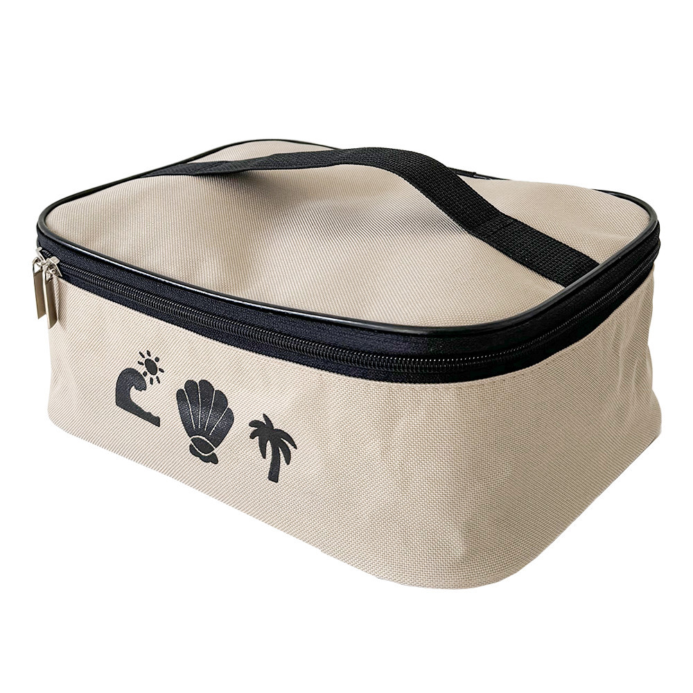 Велика косметичка-органайзер ORGANIZE для подорожі (беж) 4744754