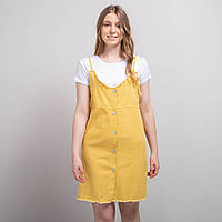 Сарафан женский с футболкой 340436 р.S-M Fashion Желтый KS, код: 8383232