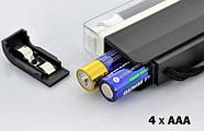 Детектор валют портативний на батарейках 01DL, пристрій для перевірки купюр, портативні детектори валют, фото 7