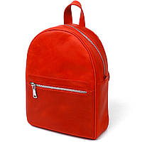Винтажный компактный женский рюкзак Shvigel 16312 Красный KS, код: 7487432