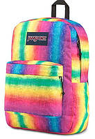 Яркий городской рюкзак Jansport Superbreak 25L Разноцветный KS, код: 8342729