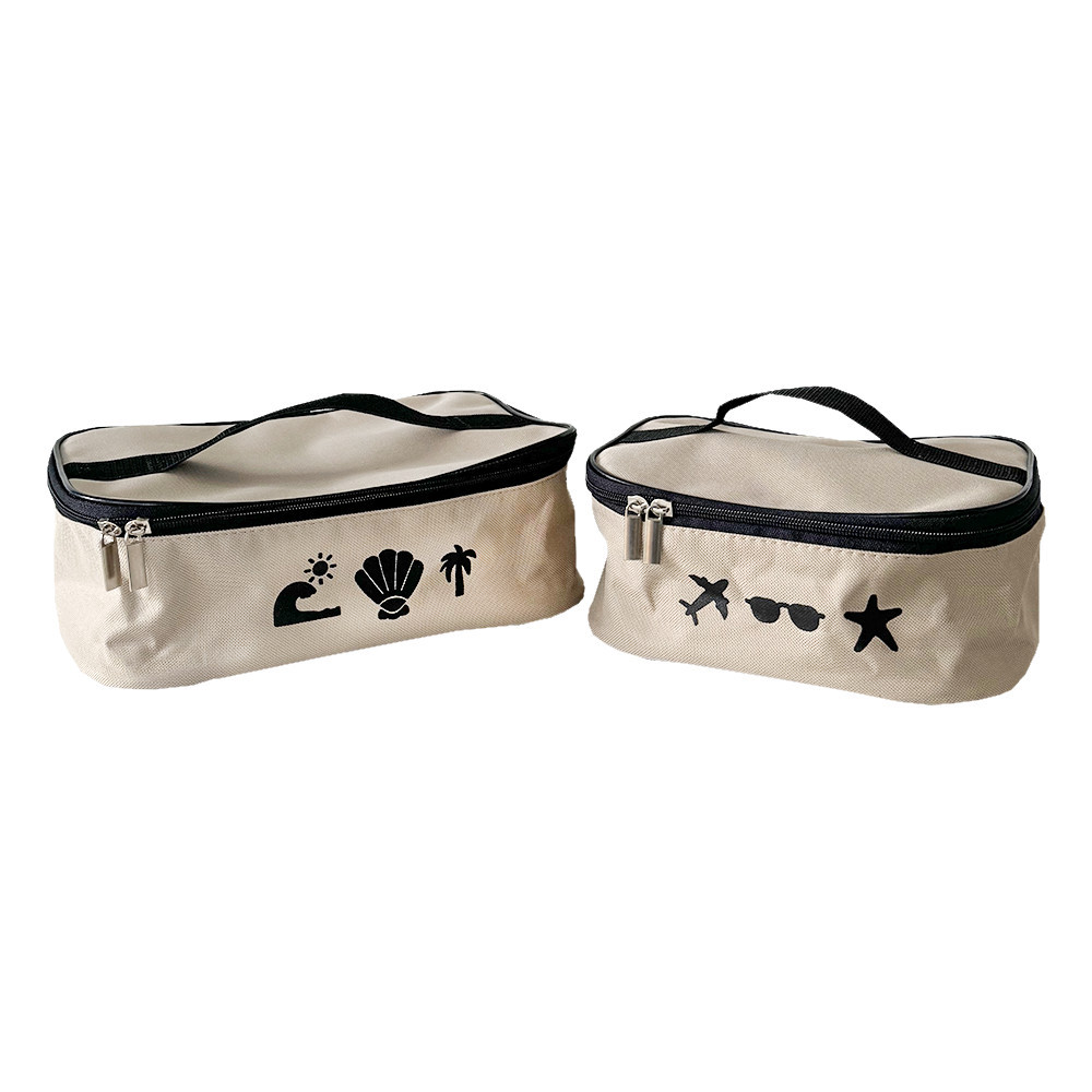 Набір косметичок ORGANIZE для подорожі та пляжу (беж) 4744777