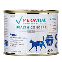Корм MERA MVH Renal влажный для котов с заболеваниями почек 200 гр KS, код: 8452167