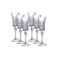 Набор бокалов для шампанского 6 шт. 150 мл CDA Lady Diamond L9742 KS, код: 8170951