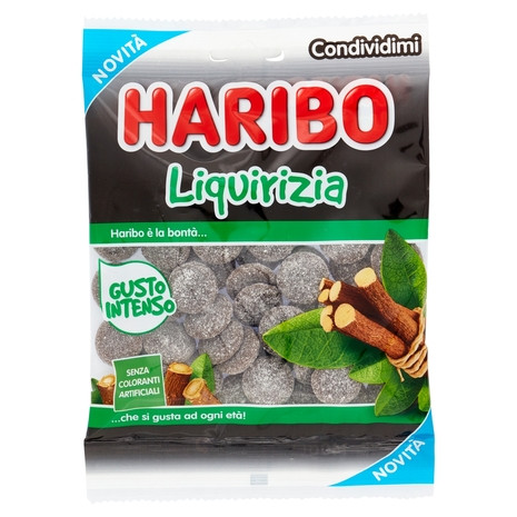 Лакричні желейки Haribo Liquiriza Lakritz, 140 г