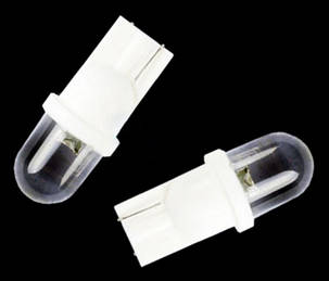 T10 1-SMD LED W5W лампочка автомобільна — білий, фото 1