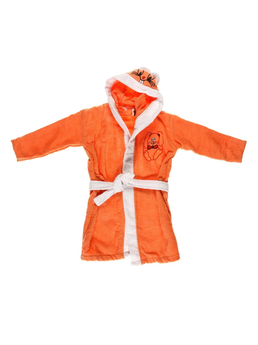 Халат махровий дитячий помаранчевий  7/8 років 4750603