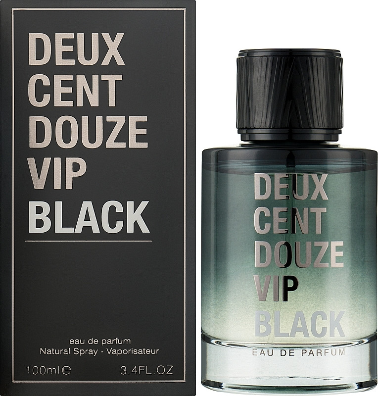 Fragrance World Deux Cent Douze Vip Black Парфюмированная вода мужская, 100 мл