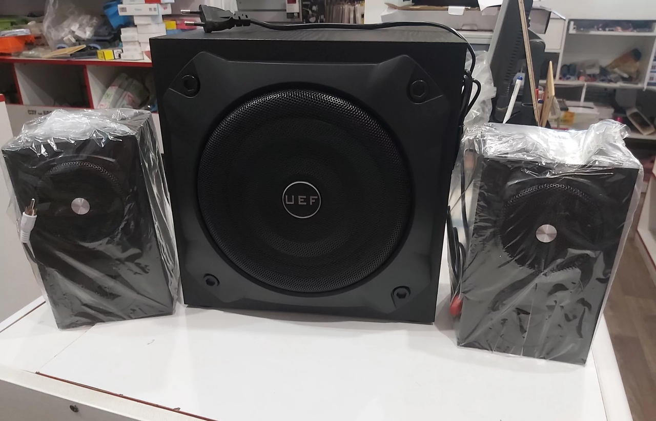 Комп'ютерна акустична система (колонки) YST-5001 Big Bass (Black), фото 1