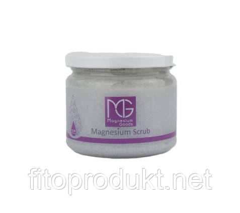 Magnesium Scrub Сольовий магнієвий скраб для тіла 350 мл Magnesium Goods Екобіз