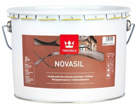 Фарба на акрилатній основі Tikkurila Novasil Базис MRС 2,7л., фото 1