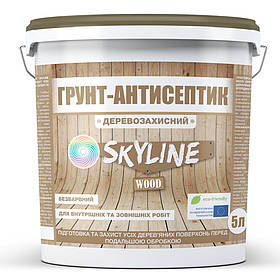 Ґрунт-антисептик деревозахисний Skyline 5 л IB, код: 8224762