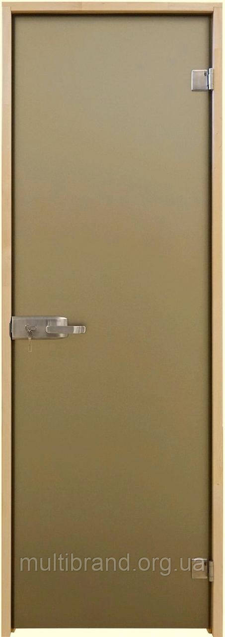 Двері міжкімнатні - Aqua Bronze Sateen 2000х700