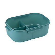 Ланчбокс Kite K23-184-2 з розділювачем 1200мл. зелений, фото 4