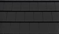 Керамическая черепица Creaton Simpla FINESSE чёрный глазурь