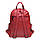 Шкіряний жіночий рюкзак Keizer K110086-red 4396216, фото 3