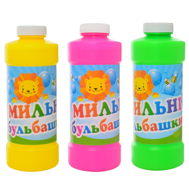 Запаска до мильних бульбашок з паличкою 500мл 909, фото 1