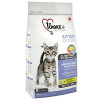 Корм 1st Choice Kitten сухой с курицей для котят 2.72 кг IB, код: 8451110
