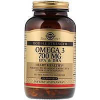 Омега 3 Solgar Omega-3 700 mg EPA DHA 120 Softgels IB, код: 7519210