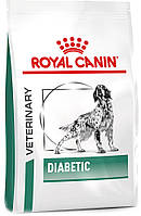 Сухой корм для взрослых собак Royal Canin Diabetic Dog 1.5 кг (3182550798945) (4086150) BS, код: 7581511